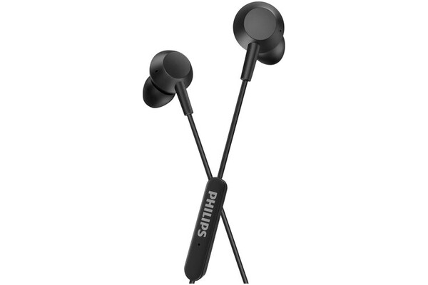 Słuchawki Philips TAE5008BK00 Dokanałowe Przewodowe czarny