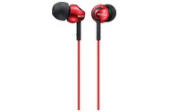 Słuchawki Sony MDREX110LP Dokanałowe Przewodowe czerwony