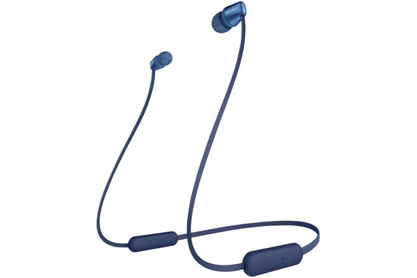 Słuchawki Sony WIC310L Dokanałowe Bezprzewodowe niebieski