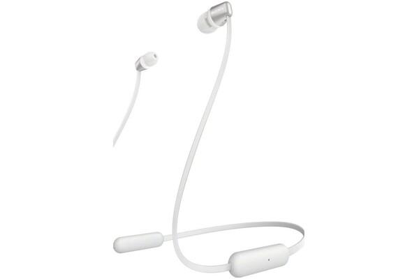 Słuchawki Sony WIC310W Dokanałowe Bezprzewodowe biały