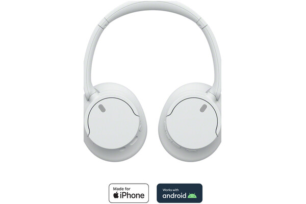 Słuchawki Sony WHCH720NW Nauszne Bezprzewodowe biały