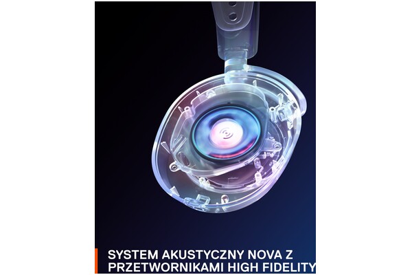 Słuchawki SteelSeries Arctis Nova 4P Nauszne Bezprzewodowe czarny