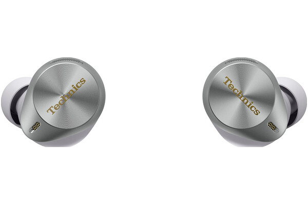 Słuchawki Technics EAHAZ80ES Dokanałowe Bezprzewodowe srebrny