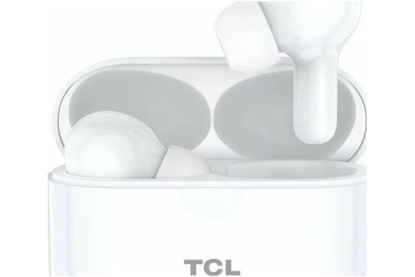 Słuchawki TCL S108 Moveaudio Dokanałowe Bezprzewodowe biały
