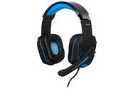 Słuchawki Tracer Xplosive Nauszne Przewodowe czarno-niebieski