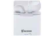 Słuchawki Vakoss SK832BW Douszne Bezprzewodowe biały