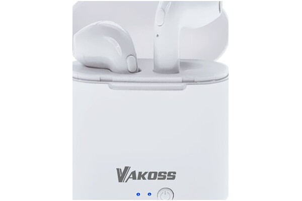 Słuchawki Vakoss SK832BW Douszne Bezprzewodowe biały