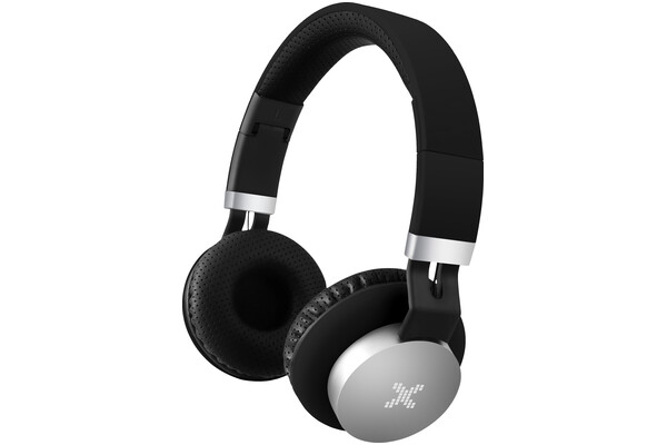 Słuchawki XMUSIC BTH501 Nauszne Bezprzewodowe czarno-srebrny