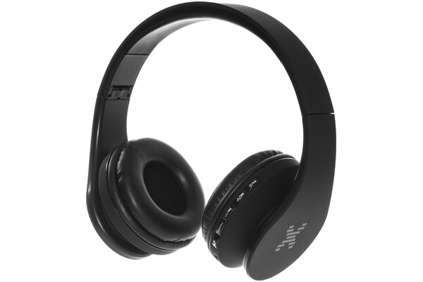 Słuchawki XMUSIC BTH101K Nauszne Bezprzewodowe czarny