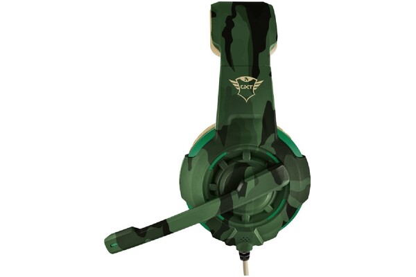Słuchawki Trust GXT310C Radius Nauszne Przewodowe zielony