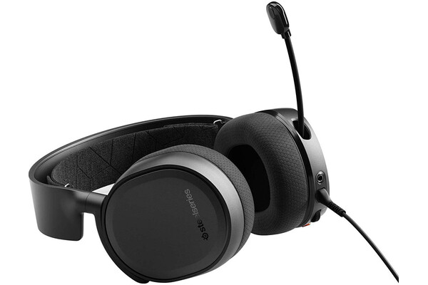 Słuchawki SteelSeries Arctis 3 Nauszne Przewodowe czarny