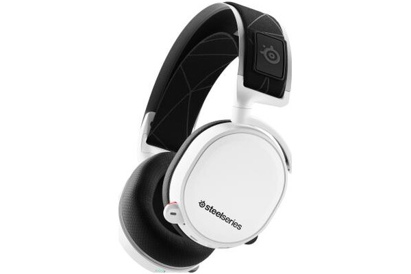 Słuchawki SteelSeries Arctis 7 Nauszne Bezprzewodowe biały