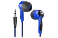 Słuchawki DEFENDER Basic 604 Dokanałowe Przewodowe czarno-niebieski
