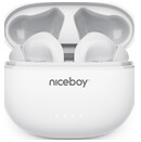 Słuchawki Niceboy Hive Pins 3 Dokanałowe Bezprzewodowe biały