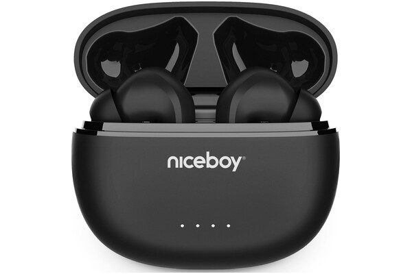 Słuchawki Niceboy Hive Pins 3 Dokanałowe Bezprzewodowe czarny