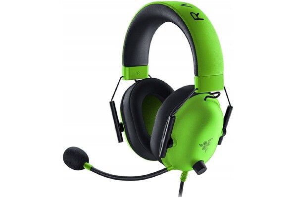 Słuchawki Razer Blackshark V2 X Nauszne Przewodowe zielony