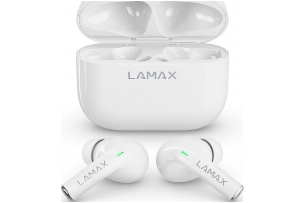 Słuchawki LAMAX Clips1 Dokanałowe Bezprzewodowe biały