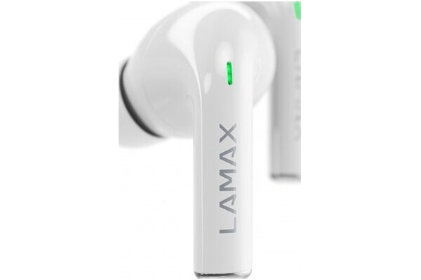 Słuchawki LAMAX Clips1 Dokanałowe Bezprzewodowe biały