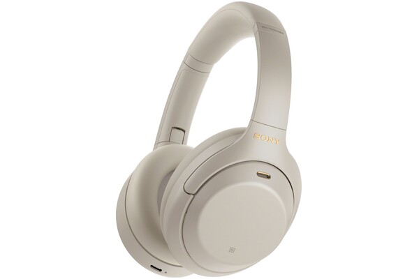 Słuchawki Sony WH1000XM4C Nauszne Bezprzewodowe srebrny