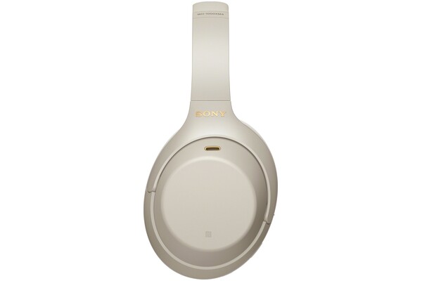 Słuchawki Sony WH1000XM4C Nauszne Bezprzewodowe srebrny