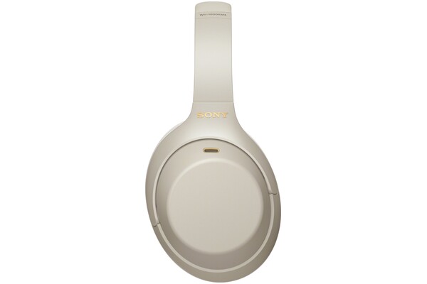 Słuchawki Sony WH1000XM4C Nauszne Bezprzewodowe srebrny
