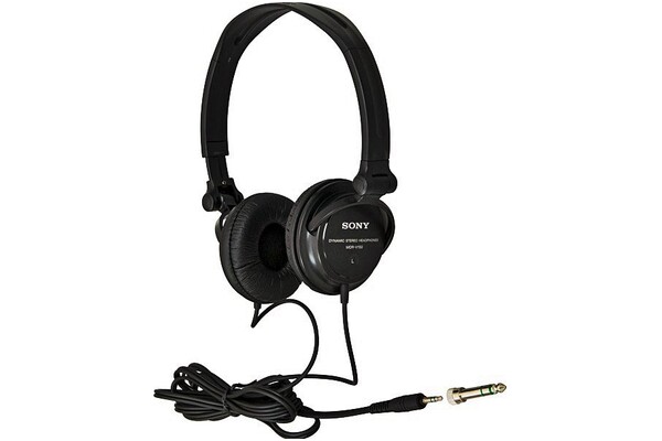 Słuchawki Sony MDRV150 Nauszne Przewodowe czarny