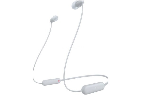 Słuchawki Sony WIC100 Dokanałowe Bezprzewodowe biały