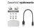 Słuchawki Sony WF1000XM5B Dokanałowe Bezprzewodowe srebrny
