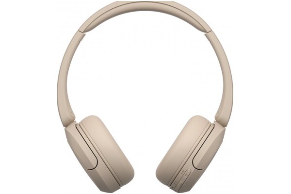 Słuchawki Sony WHCH520 Nauszne Bezprzewodowe beżowy