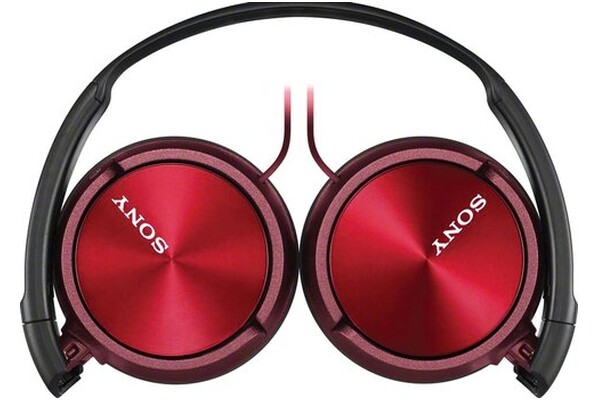 Słuchawki Sony MDRZX310APR Nauszne Przewodowe czerwony