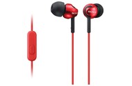 Słuchawki Sony MDREX110APR Dokanałowe Przewodowe czerwony