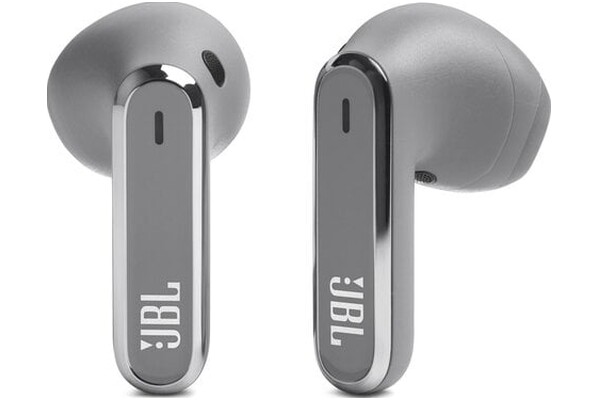 Słuchawki JBL Live Flex Douszne Bezprzewodowe srebrny