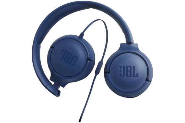 Słuchawki JBL Tune 500 Nauszne Przewodowe niebieski