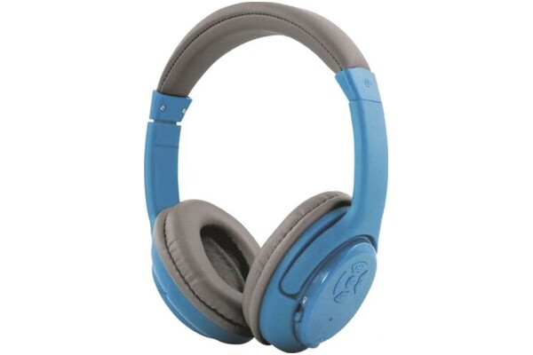 Słuchawki Esperanza EH163B Libero Nauszne Bezprzewodowe niebiesko-szary
