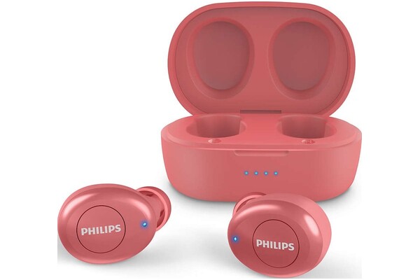 Słuchawki Philips TAT2205RD00 Dokanałowe Bezprzewodowe czerwony