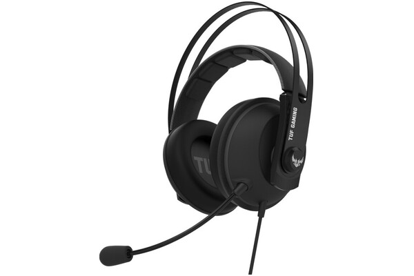 Słuchawki ASUS TUF Gaming H7 Nauszne Przewodowe czarny