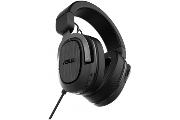 Słuchawki ASUS TUF Gaming H3 Nauszne Bezprzewodowe czarno-szary