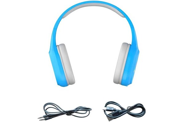 Słuchawki Manta HDP802BL Nauszne Bezprzewodowe niebieski