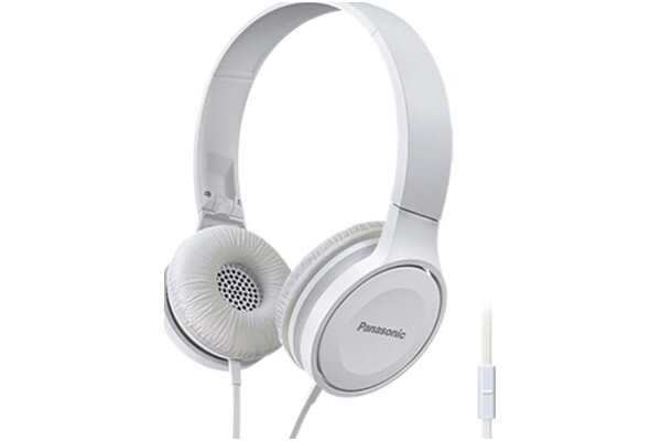 Słuchawki Panasonic RPHF100MEW Nauszne Przewodowe biały