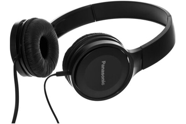 Słuchawki Panasonic RPHF100EK Nauszne Przewodowe czarny