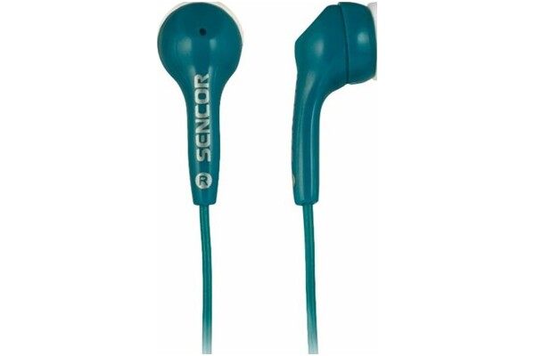 Słuchawki SENCOR SEP120 Dokanałowe Przewodowe niebieski