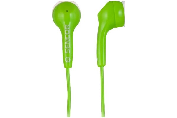 Słuchawki SENCOR SEP120 Dokanałowe Przewodowe zielony
