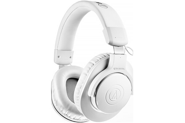 Słuchawki AUDIO-TECHNICA ATHM20XBT Nauszne Bezprzewodowe biały