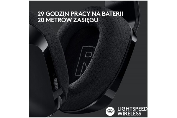 Słuchawki Logitech G733 Lightspeed Nauszne Bezprzewodowe czarny