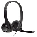 Słuchawki Logitech H390 Nauszne Przewodowe czarny