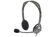 Słuchawki Logitech H111 Nauszne Przewodowe czarny