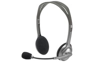 Słuchawki Logitech H110 Nauszne Przewodowe czarny