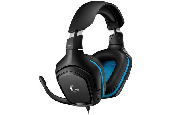 Słuchawki Logitech G432 Nauszne Przewodowe czarny