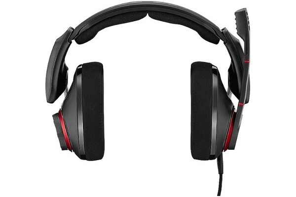 Słuchawki Sennheiser GSP500 Epos Nauszne Przewodowe czarno-czerwony