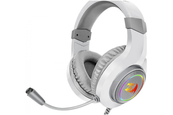 Słuchawki Redragon H260 Hylas Nauszne Przewodowe biały